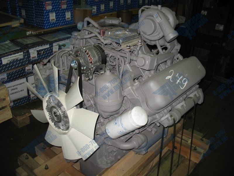65654.1000186-05 Двигатель ЯМЗ 65654 без КП и сцепления 5 комплектации