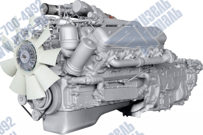 Картинка для Двигатель ЯМЗ 7511 без КП со сцеплением 34 комплектация