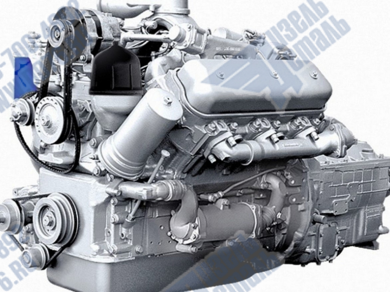 Картинка для Двигатель ЯМЗ 236НЕ с КП 7 комплектации